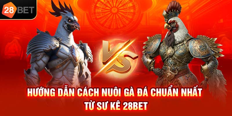 Cách nuôi gà đá chuẩn dành cho sư kê chuyên nghiệp 28BET 1 Cách nuôi gà đá chuẩn năm 2026 theo chia sẻ từ sư kê 28BET